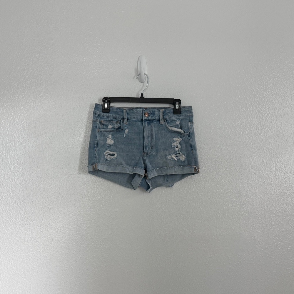 American Eagle Hi-Rise Shortie Shorts